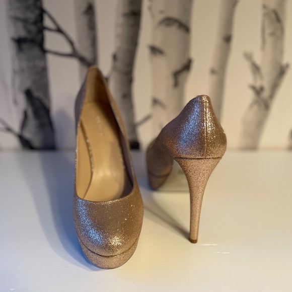 Nine West glitter high heels - Picture 3 of 4